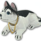 🐶 A charming and dominant dog with a shaking head will accompany you on the path to wealth!🥰