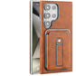 Leather Magnetic Card Case Holder Case Cover for Samsung S23-S25 Series