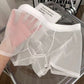 Men’s Transparent Ice Silk Boxer Briefs