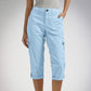 🍧Summer Hot Sale-50% OFF❤️‍🔥Multi-Pocket Solid Color Casual Cargo Capri Pants