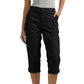 🍧Summer Hot Sale-50% OFF❤️‍🔥Multi-Pocket Solid Color Casual Cargo Capri Pants