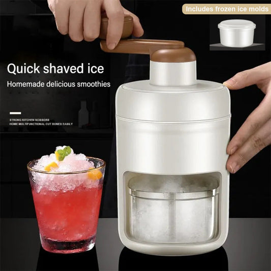 🧊 47% OFF NOW ! ⚡Household Hand Operated Hailstorm Ice Maker