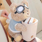 🎁Hot Sale 49% OFF⏳Cute Bear Plush Car Tissue Holder & Storage Bin