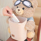 🎁Hot Sale 49% OFF⏳Cute Bear Plush Car Tissue Holder & Storage Bin