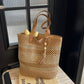 Women's Straw Woven Beach Shoulder Bag