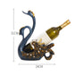 Swan Wine Bottle Holder Rack