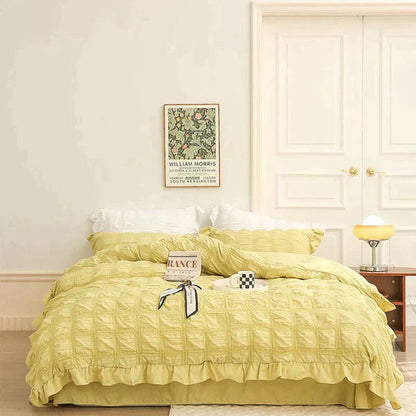 🎁Get Ready For Summer🛏️Skin Friendly Lace Blanket 4 Piece Set🔥Free Shipping🔥