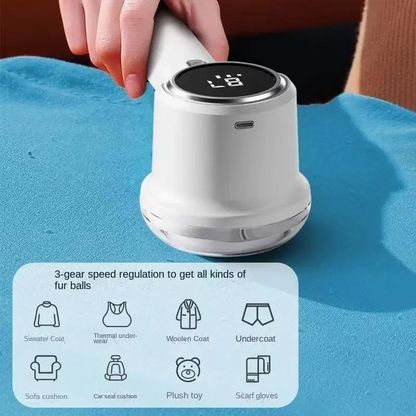 🔥Hot Sale 50% OFF🔥Rechargeable & Portable Digital Display Lint Remover