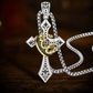 ✝️Vintage Crown Cross Necklace