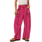 🌞Summer Sale 50% OFF🔥Women's Casual Loose Drawstring Wide-Leg Pants