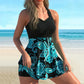 🏆Limited Time 60% Off! 💥👙Strap Top & Fitted Swim Shorts Separable Swimsuit 