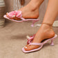 Women's Orchids Slip-On Thong Heels