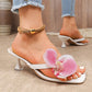 Women's Orchids Slip-On Thong Heels