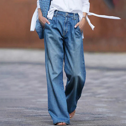 🔥2025 New Arrival🔥Women's Washed Casual Jeans