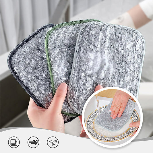 🚀Buy 10 Get 10 Free🏡💦Double-Side Scratch-Free Wire Dishcloth