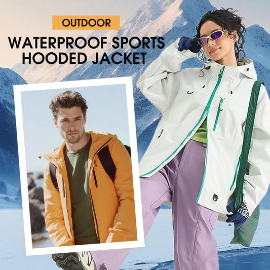 🔥Outdoor Waterproof Sports Hooded Jacket
