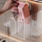 🔥2025 Hot Sale🔥Wall Mounted Suction Cup Transparent Tissue Organizer