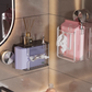 🔥2025 Hot Sale🔥Wall Mounted Suction Cup Transparent Tissue Organizer