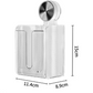 🔥2025 Hot Sale🔥Wall Mounted Suction Cup Transparent Tissue Organizer