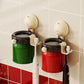 🎅Christmas Pre-sale🎁No-Drill Wall Mounted Toothbrush Holder with Magnetic Cup