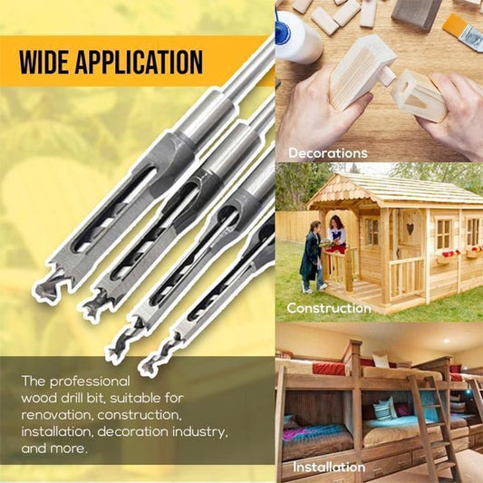 👷‍♂Hollow Chisel Mortise Drill Tool