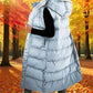 ❄️HOT SALE 50% OFF🔥🍂Women's Long Puffer Vest with Quilted Hood & Button Down Closure