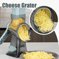 🎁 Hot Sale 49% OFF 🔥3 in 1 Rotary Cheese Grater Vegetable Slicer