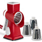 🎁 Hot Sale 49% OFF 🔥3 in 1 Rotary Cheese Grater Vegetable Slicer
