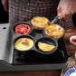 🏆Hot Sale⚡🍳Non-stick Egg Frying Pan, 4 Holes Skillet With Handle🍳