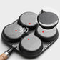 🏆Hot Sale⚡🍳Non-stick Egg Frying Pan, 4 Holes Skillet With Handle🍳