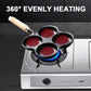 🏆Hot Sale⚡🍳Non-stick Egg Frying Pan, 4 Holes Skillet With Handle🍳