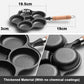 🏆Hot Sale⚡🍳Non-stick Egg Frying Pan, 4 Holes Skillet With Handle🍳
