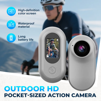 💥 Hot Sale 49% OFF 🔥Outdoor HD Pocket-Sized Action Camera📢📢Limited Time Offer: Free 32GB Memory Card!