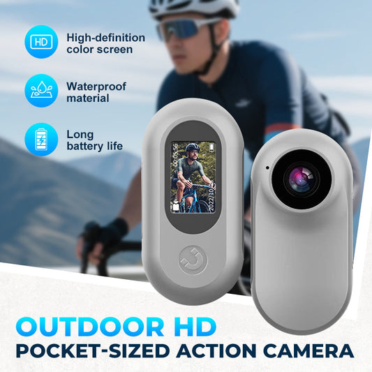 💥 Hot Sale 49% OFF 🔥Outdoor HD Pocket-Sized Action Camera📢📢Limited Time Offer: Free 32GB Memory Card!