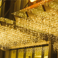 Waterproof LED Icicle String Lights