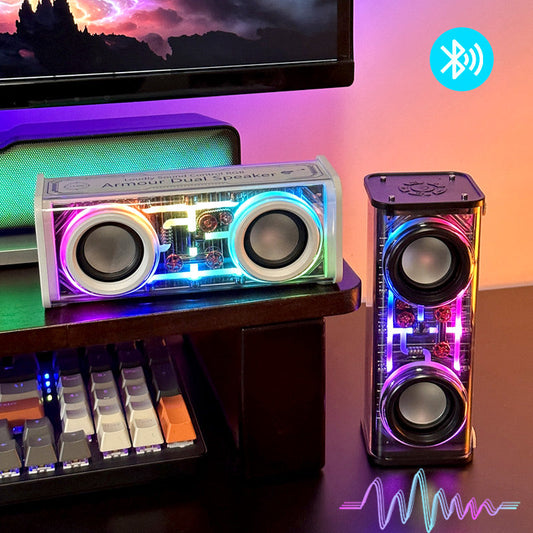 🎁Christmas sale🎅Transparent Bluetooth Speaker with Ambient Light
