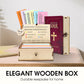 🔥Limited Time Discount🎁 - ✝️Handmade Wooden Bible Verses Box - Daily Bible Verses (🎁 A Reminder of God's Words💖)