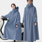 📢 HOT SALE 49% OFF ☔Unisex Hooded Oversized Electric Bike Rain Poncho