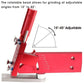 Durable Adjustable Lawn Mower Blade Sharpener
