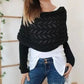 Knitted Cable Wrap Shrugs For Women