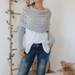 Knitted Cable Wrap Shrugs For Women