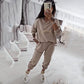 Women's Long Sleeve Top & Pants Set