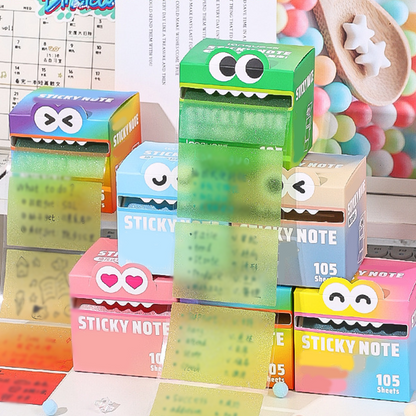 🔥Cute Monster Pattern Sticky Note