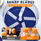 ⏳Limited-time 40% off⏰Transparent Electric Fruit and Vegetable Peeler🍇🧄