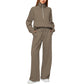 ✨Women's Oversized Half Zip Wide Leg 2 Piece Outfits Lounge Set(BUY 2 FREE SHIPPING)