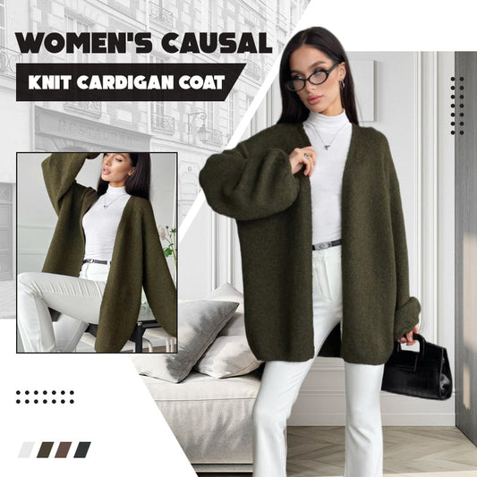 Women's Causal Knit Cardigan Coat