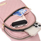 Multi-Pocket Lightweight Metal Zipper Chest Bag with Data Cable Hole