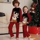 🎄Vroegtijdige kerstactie 49% KORTING🎁Family Reindeer Print Christmas Pajamas Set