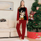 🎄Vroegtijdige kerstactie 49% KORTING🎁Family Reindeer Print Christmas Pajamas Set