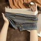 Men's Breathable Geometric Pattern Boxer Briefs